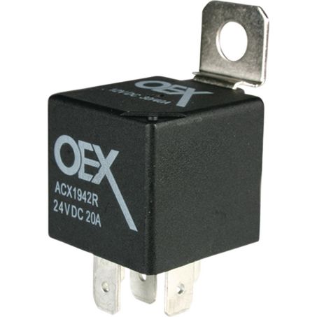 Relay - Resister relay 24v 5pin 40amp