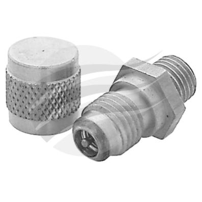 Pressure switch adapter Reciever drier- Male1/4" - Male1/4" R12