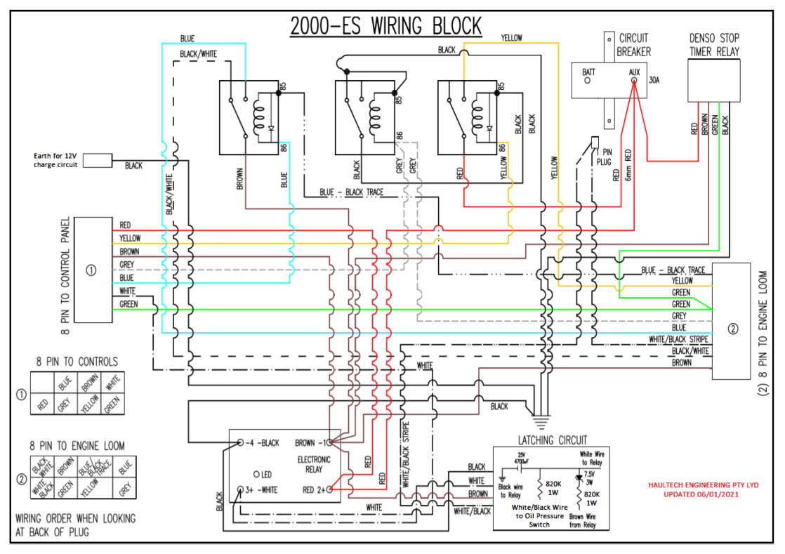 Wiring Diagrams - Icepack ES – Icepack - Sleeper Cab Air Conditioning